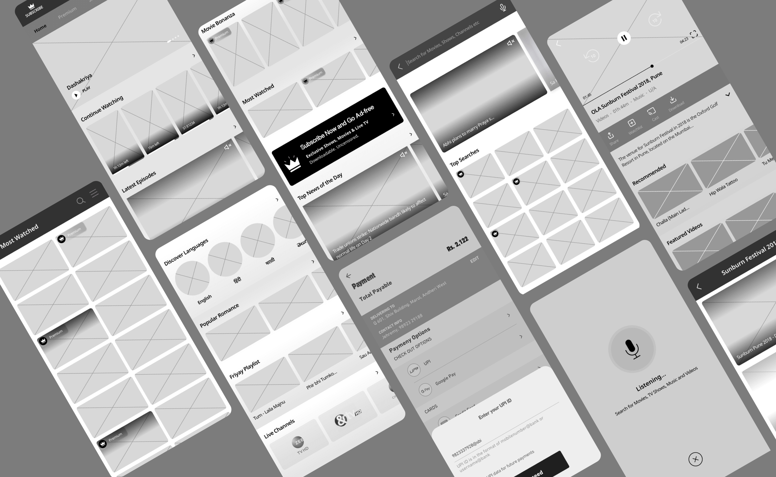 wireframes